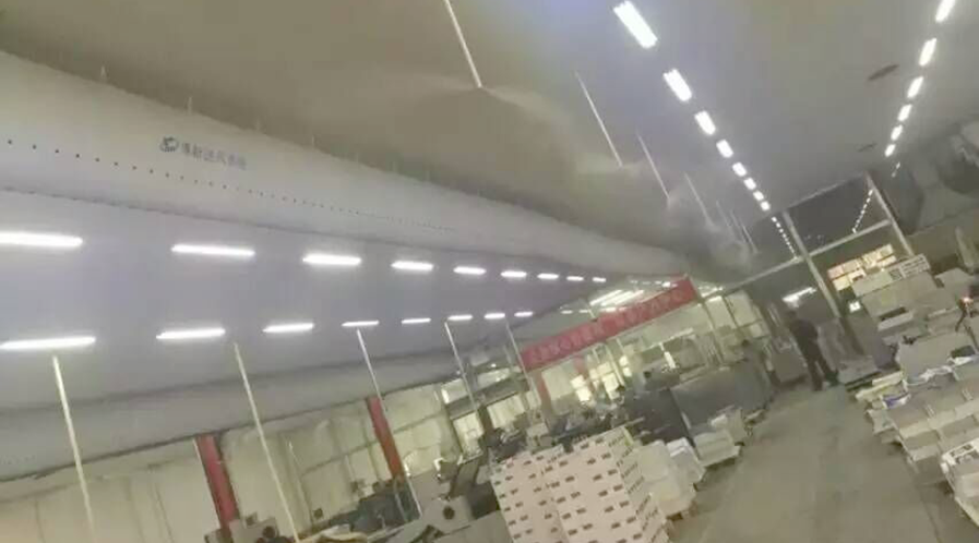 郑州印之星车间高压微雾加湿系统案例