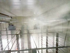 天天源农业鸡腿菇车间案例--超声波加湿器